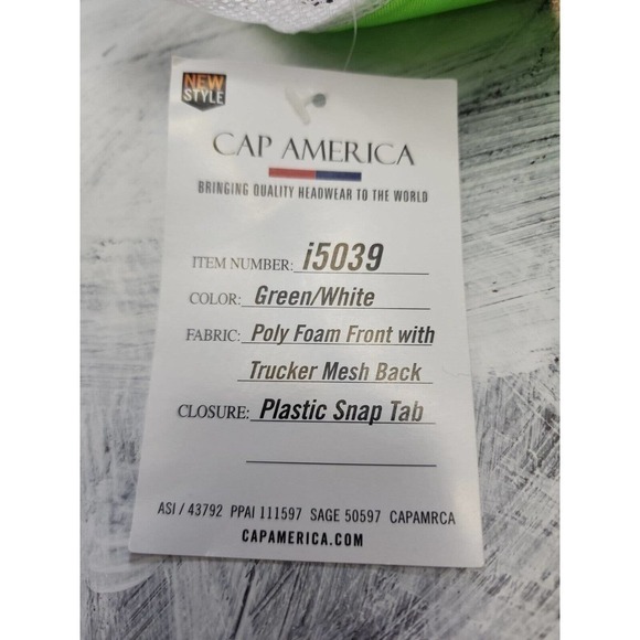 NINTENDO Trucker Hat Neon Green Mesh SnapBack Brand New With Tags Cap America - Picture 4 of 9